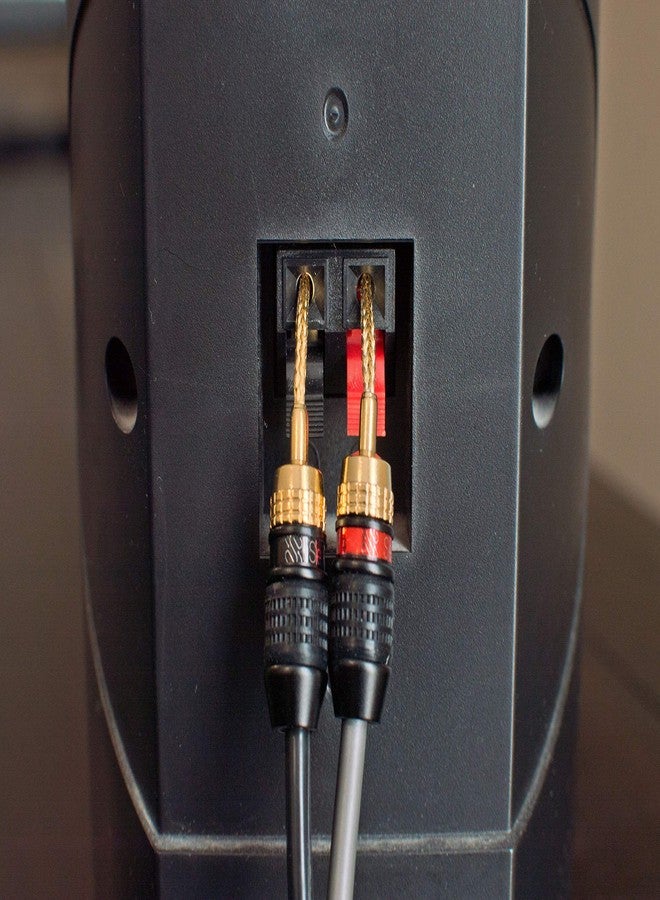 Sewell Deadbolt Flex Pin Banana Plugs for Spring Loaded Speaker Terminals, 6 Pairs Gold Plated Plugs - Image 5